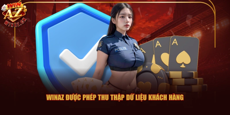 WINAZ được phép thu thập dữ liệu khách hàng